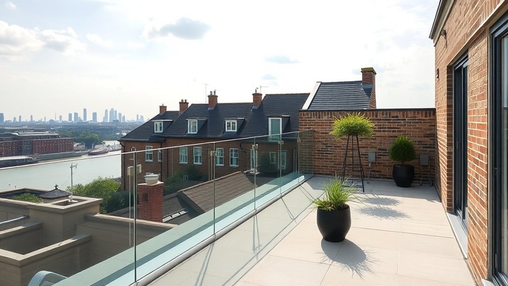 Frameless Glass Balustrades Cricklewood