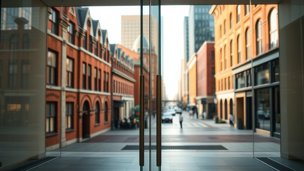 Glass Doors Child's Hill